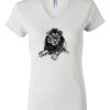 Women's Short Sleeve V-Neck T-Shirt Thumbnail