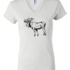 Women's Short Sleeve V-Neck T-Shirt Thumbnail