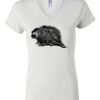 Women's Short Sleeve V-Neck T-Shirt Thumbnail