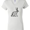 Women's Short Sleeve V-Neck T-Shirt Thumbnail