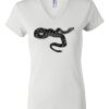 Women's Short Sleeve V-Neck T-Shirt Thumbnail