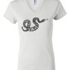 Women's Short Sleeve V-Neck T-Shirt Thumbnail