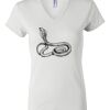 Women's Short Sleeve V-Neck T-Shirt Thumbnail