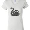 Women's Short Sleeve V-Neck T-Shirt Thumbnail