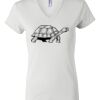 Women's Short Sleeve V-Neck T-Shirt Thumbnail