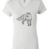 Women's Short Sleeve V-Neck T-Shirt Thumbnail