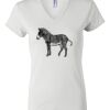 Women's Short Sleeve V-Neck T-Shirt Thumbnail