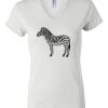 Women's Short Sleeve V-Neck T-Shirt Thumbnail