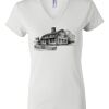 Women's Short Sleeve V-Neck T-Shirt Thumbnail