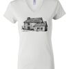 Women's Short Sleeve V-Neck T-Shirt Thumbnail