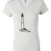 Women's Short Sleeve V-Neck T-Shirt Thumbnail