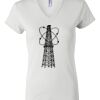 Women's Short Sleeve V-Neck T-Shirt Thumbnail