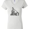 Women's Short Sleeve V-Neck T-Shirt Thumbnail