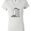 Women's Short Sleeve V-Neck T-Shirt Thumbnail