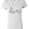 Women's Short Sleeve V-Neck T-Shirt Thumbnail