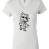 Women's Short Sleeve V-Neck T-Shirt Thumbnail