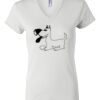 Women's Short Sleeve V-Neck T-Shirt Thumbnail