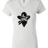 Women's Short Sleeve V-Neck T-Shirt Thumbnail