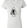 Women's Short Sleeve V-Neck T-Shirt Thumbnail