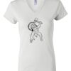 Women's Short Sleeve V-Neck T-Shirt Thumbnail