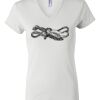 Women's Short Sleeve V-Neck T-Shirt Thumbnail