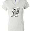 Women's Short Sleeve V-Neck T-Shirt Thumbnail