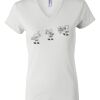 Women's Short Sleeve V-Neck T-Shirt Thumbnail