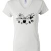 Women's Short Sleeve V-Neck T-Shirt Thumbnail