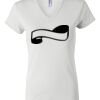 Women's Short Sleeve V-Neck T-Shirt Thumbnail