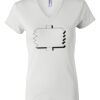 Women's Short Sleeve V-Neck T-Shirt Thumbnail