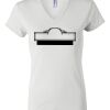 Women's Short Sleeve V-Neck T-Shirt Thumbnail