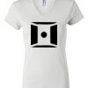 Women's Short Sleeve V-Neck T-Shirt Thumbnail