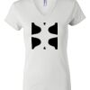 Women's Short Sleeve V-Neck T-Shirt Thumbnail