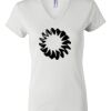 Women's Short Sleeve V-Neck T-Shirt Thumbnail