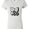 Women's Short Sleeve V-Neck T-Shirt Thumbnail