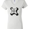 Women's Short Sleeve V-Neck T-Shirt Thumbnail