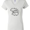 Women's Short Sleeve V-Neck T-Shirt Thumbnail