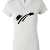 Women's Short Sleeve V-Neck T-Shirt Thumbnail