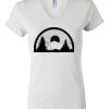 Women's Short Sleeve V-Neck T-Shirt Thumbnail