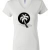 Women's Short Sleeve V-Neck T-Shirt Thumbnail