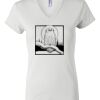 Women's Short Sleeve V-Neck T-Shirt Thumbnail