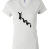 Women's Short Sleeve V-Neck T-Shirt Thumbnail