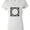 Women's Short Sleeve V-Neck T-Shirt Thumbnail