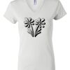 Women's Short Sleeve V-Neck T-Shirt Thumbnail