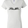 Women's Short Sleeve V-Neck T-Shirt Thumbnail