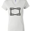 Women's Short Sleeve V-Neck T-Shirt Thumbnail