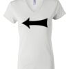 Women's Short Sleeve V-Neck T-Shirt Thumbnail