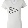 Women's Short Sleeve V-Neck T-Shirt Thumbnail