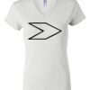 Women's Short Sleeve V-Neck T-Shirt Thumbnail