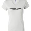 Women's Short Sleeve V-Neck T-Shirt Thumbnail